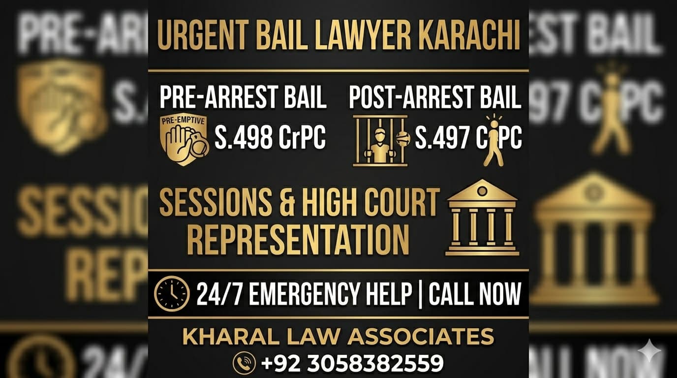 Bail Application Lawyer in Karachi
