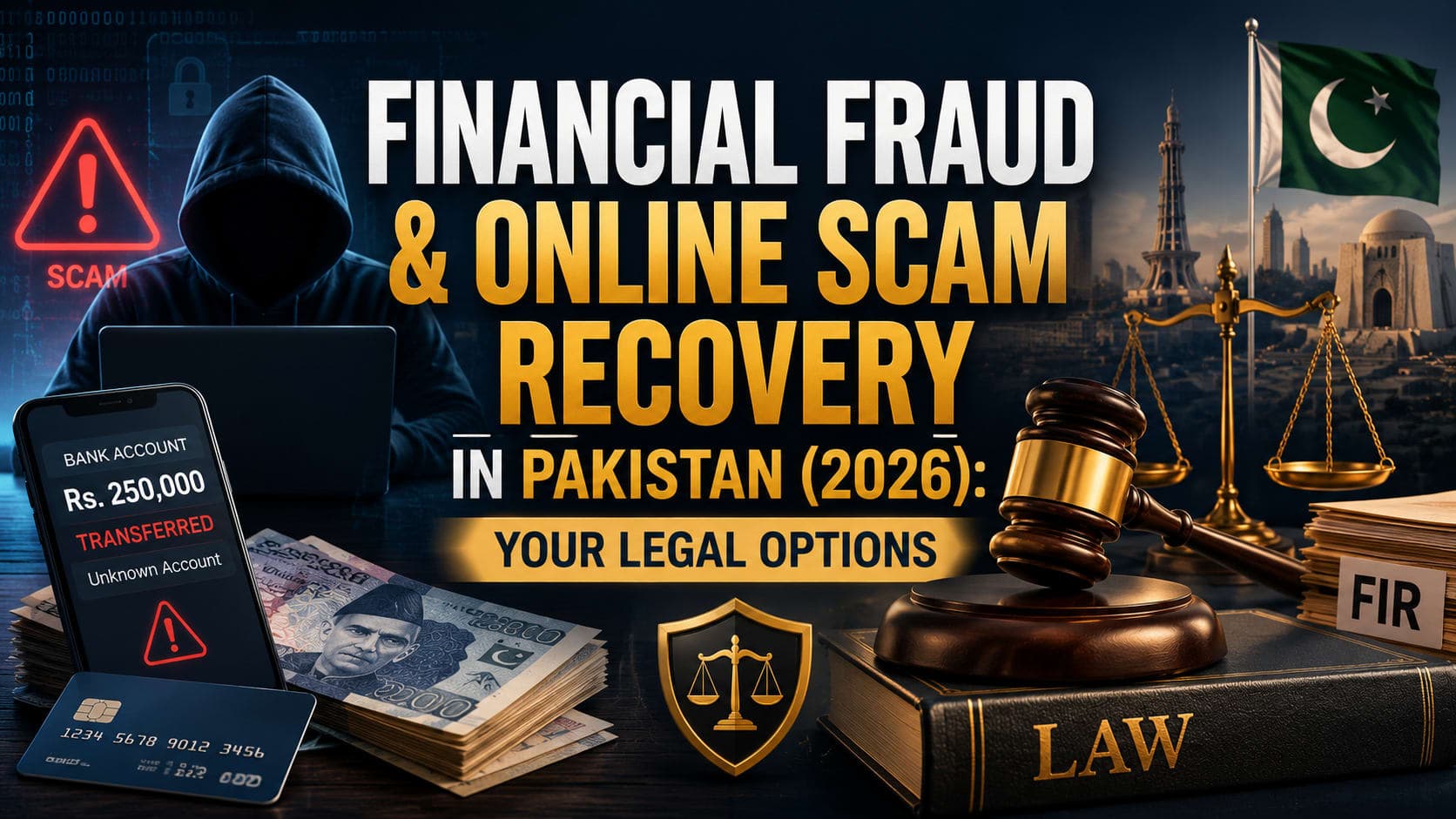 Financial Fraud & Online Scam Recovery in Pakistan (2026): Your Legal Options