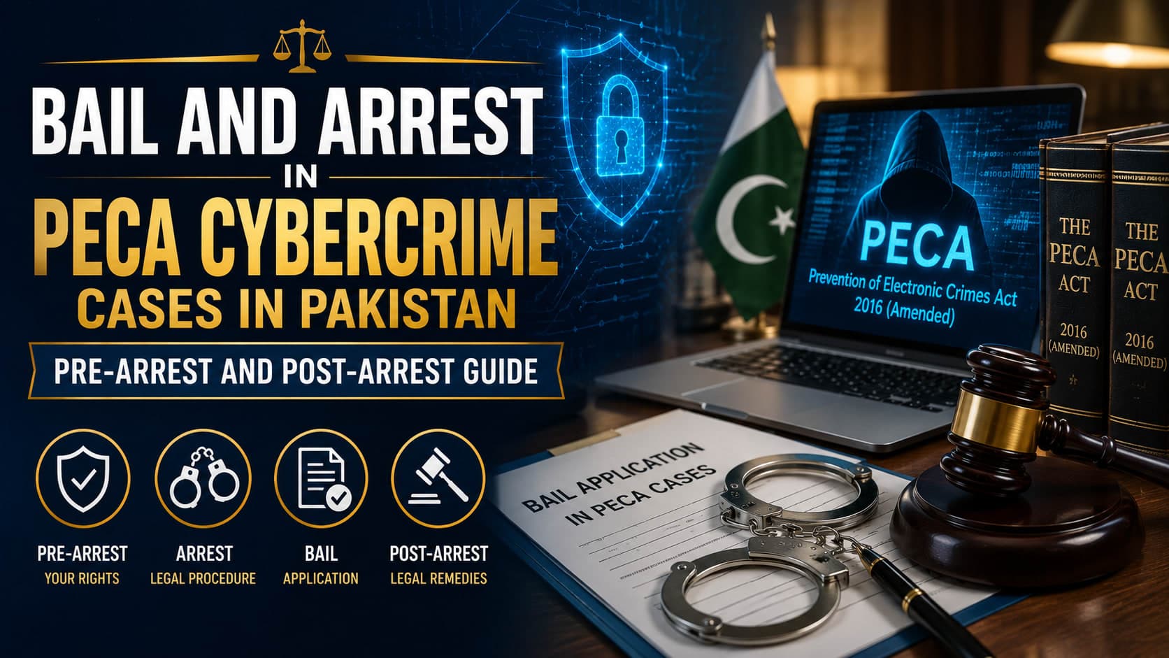 Bail and Arrest in PECA Cybercrime Cases in Pakistan: Pre-Arrest and Post-Arrest Guide